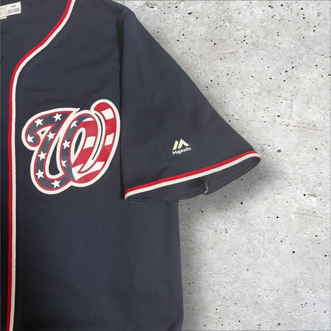 MLB ナショナルズ ブライスハーパー ユニフォーム　ジャージ Majestic