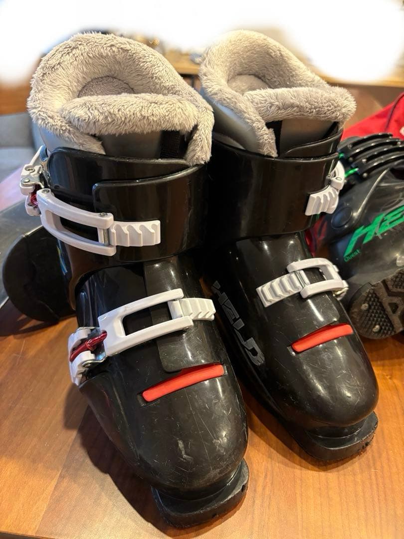 ROSSIGNOL 110センチ　スキーセット　ブーツストック付き