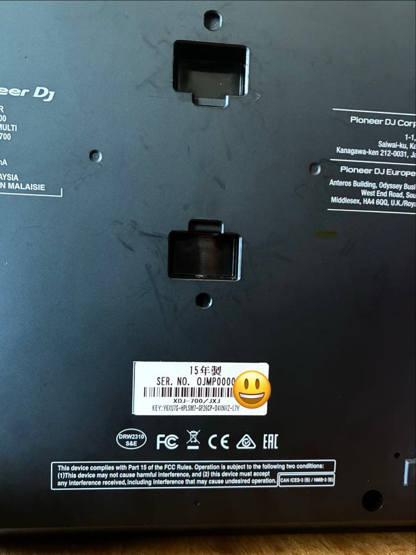 のぶ【美品/スタンド付】Pioneer DJ XDJ-700 2台セット