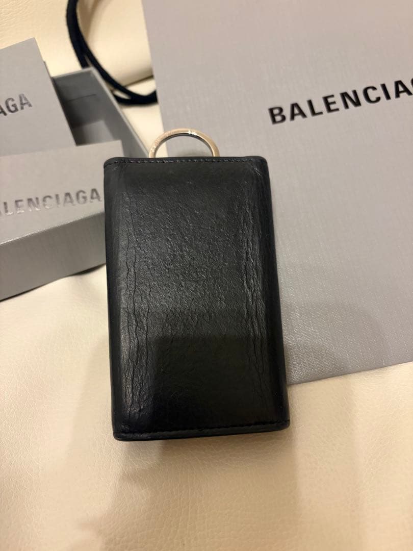 BALENCIAGA　6連キーケース　ブラック