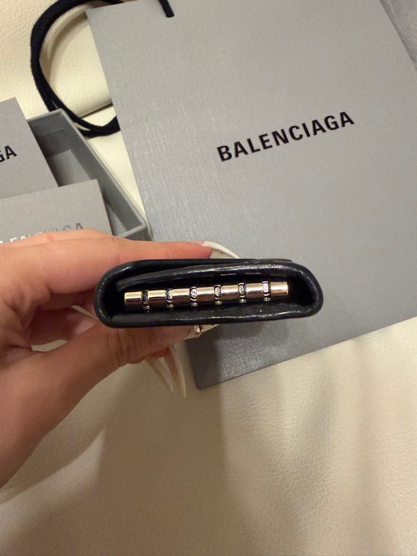 BALENCIAGA　6連キーケース　ブラック