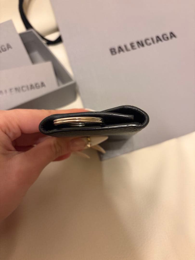BALENCIAGA　6連キーケース　ブラック