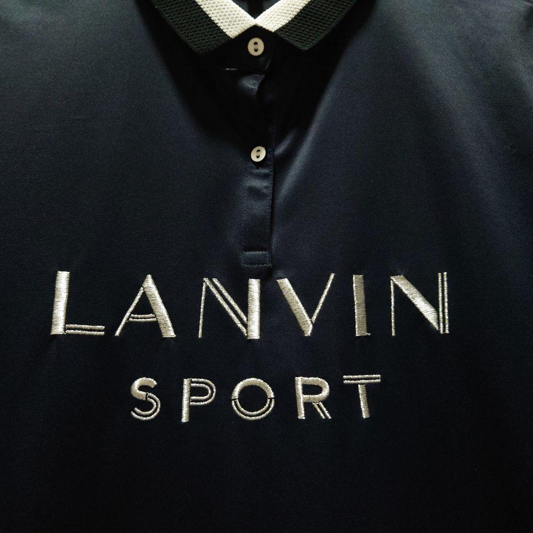 LANVIN SPORTランバン ネイビー ポロシャツ 40【美品】