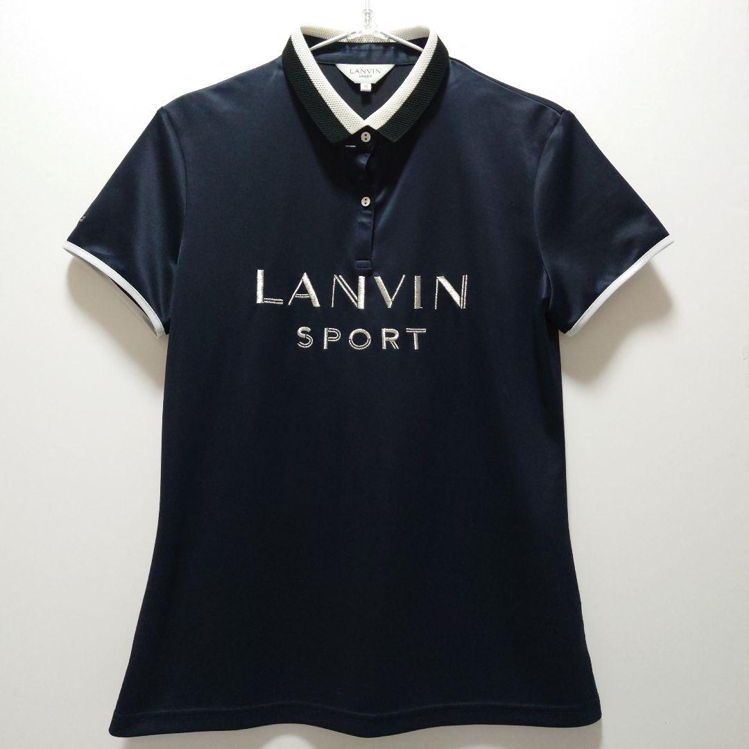 LANVIN SPORTランバン ネイビー ポロシャツ 40【美品】