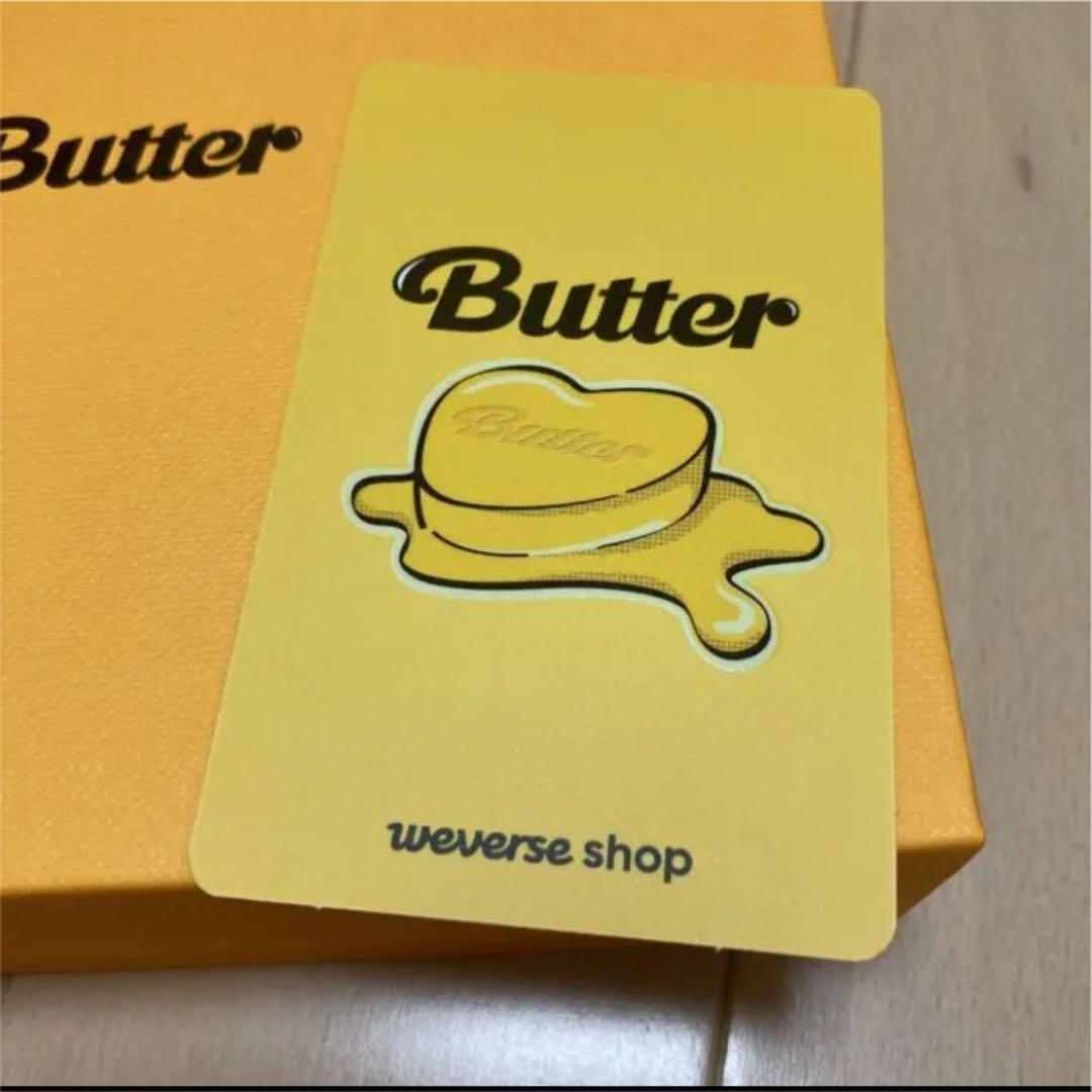 BTS butter バター　トレカ　weverse フィルム　特典　グク