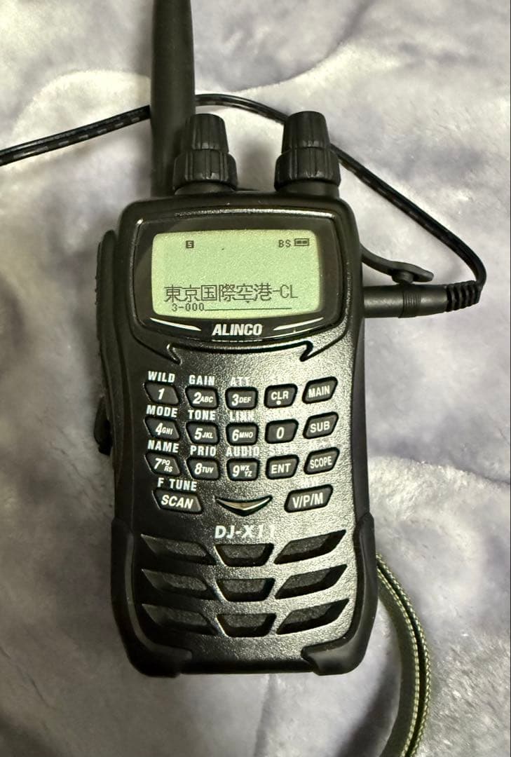 直*ボ様 ALINCO DJ-X11A エアバンドスペシャル 充電器付 広帯域受