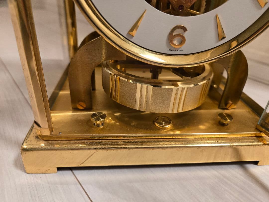 Jaeger-LeCoultre Atmos 置時計 ゴールド