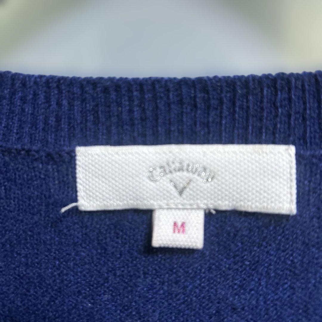 Callaway ♡ネイビー クルーネックセーター ⭐️カシミヤ100% 値下げ❗️