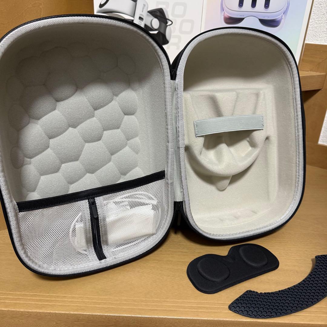  Quest 3 4K 512GB VRヘッドセット バッテリーパック付