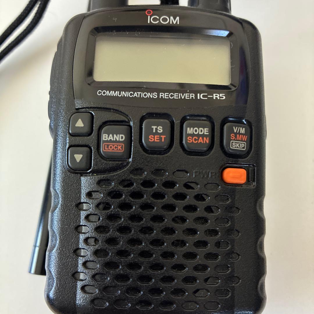 ICOM IC-R5 受信機 おまけアンテナ付き
