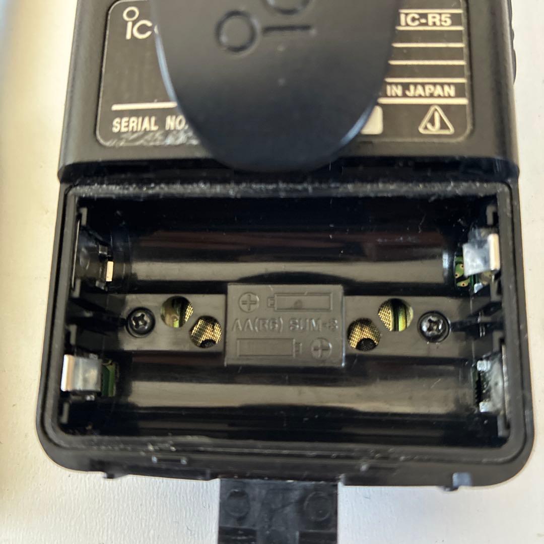 ICOM IC-R5 受信機 おまけアンテナ付き