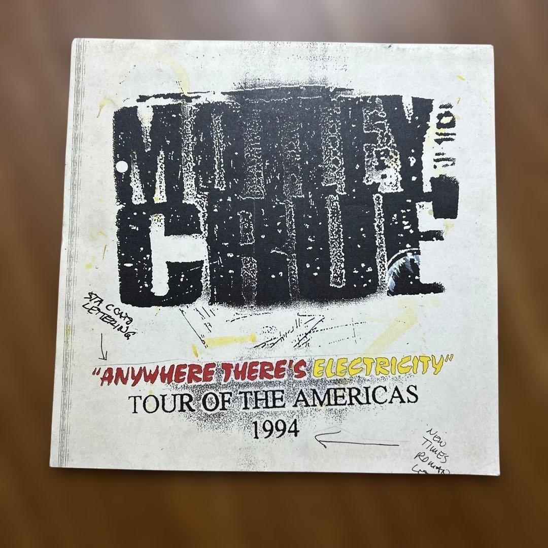 Mötley Crüe 来日ツアーパンフ3点 Vince Neilソロツアー