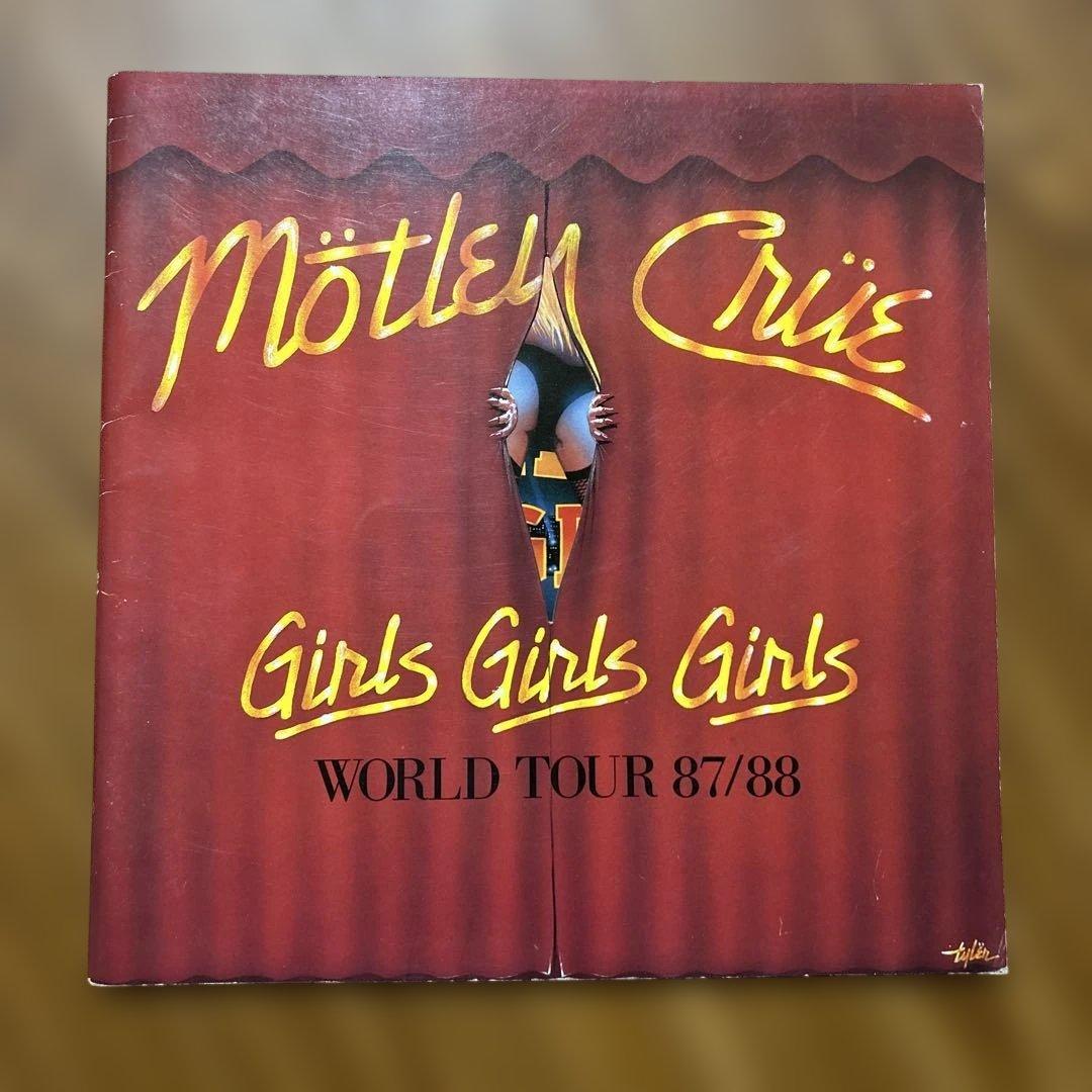 Mötley Crüe 来日ツアーパンフ3点 Vince Neilソロツアー