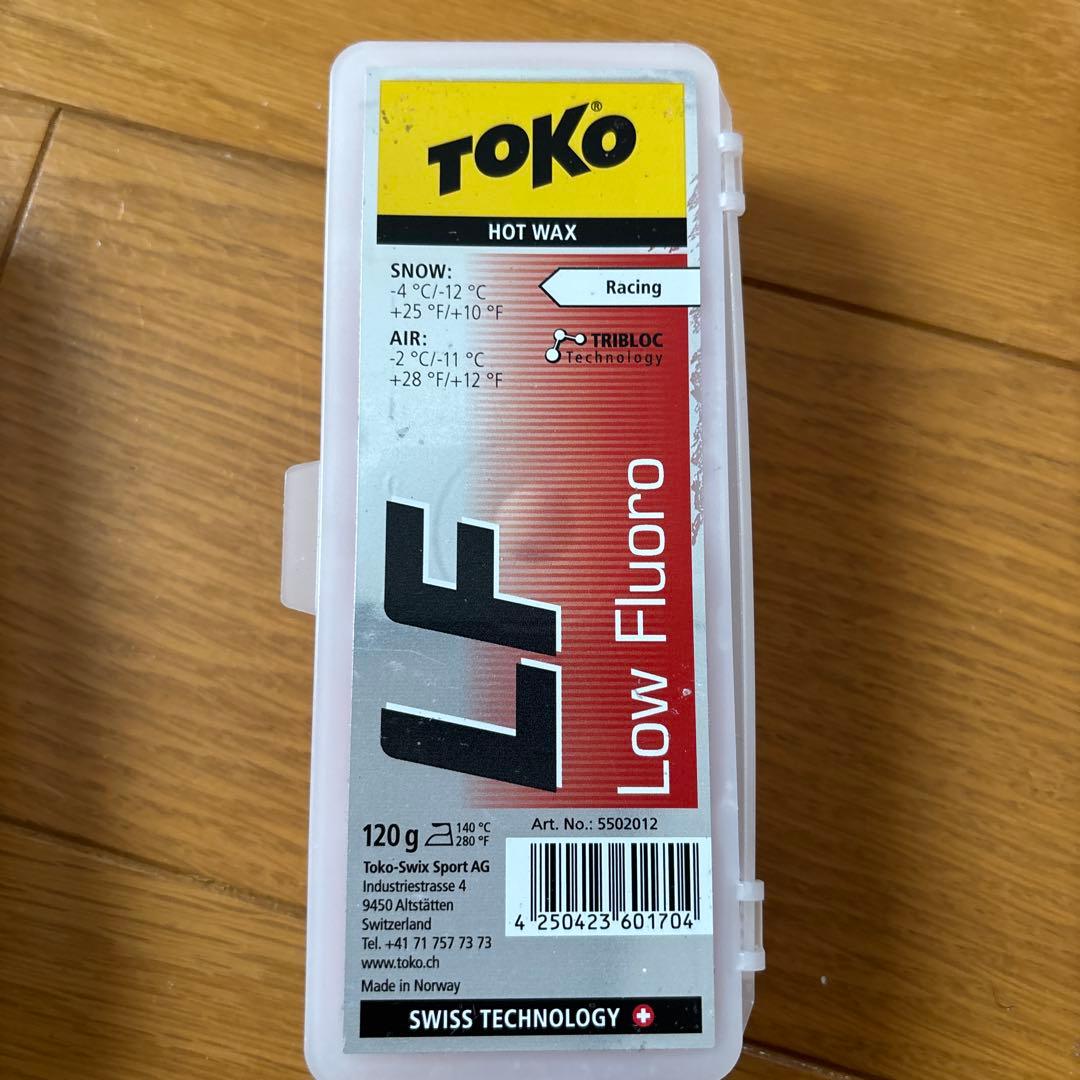 TOKO LF Low Fluoro ホットワックス 120g