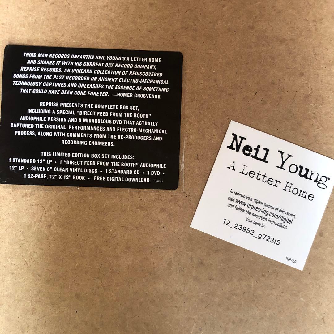 洋楽 neil young a letter  box set