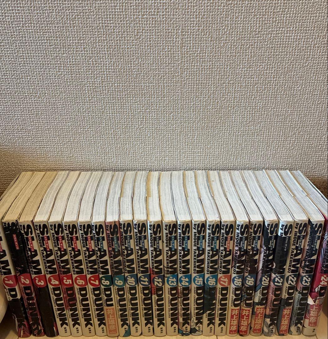 SLAM DUNK 全巻セット　シール付き