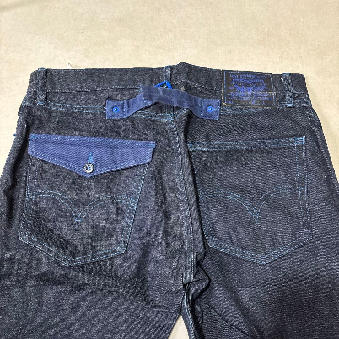 Stussy×Levi's コラボダークブルー デニム