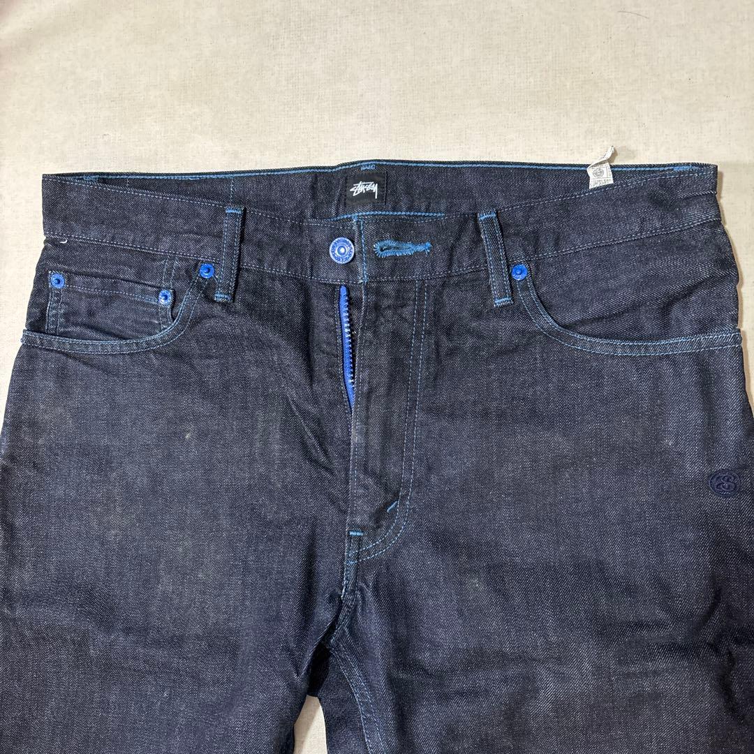 Stussy×Levi's コラボダークブルー デニム