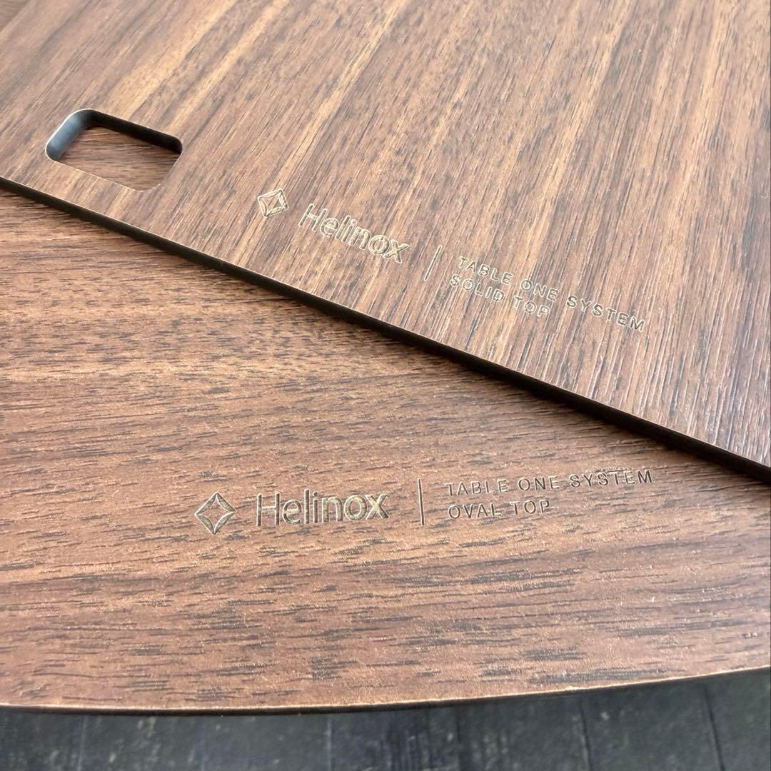 Helinox ヘリノックス テーブルワン ソリッドトップ ウォールナット