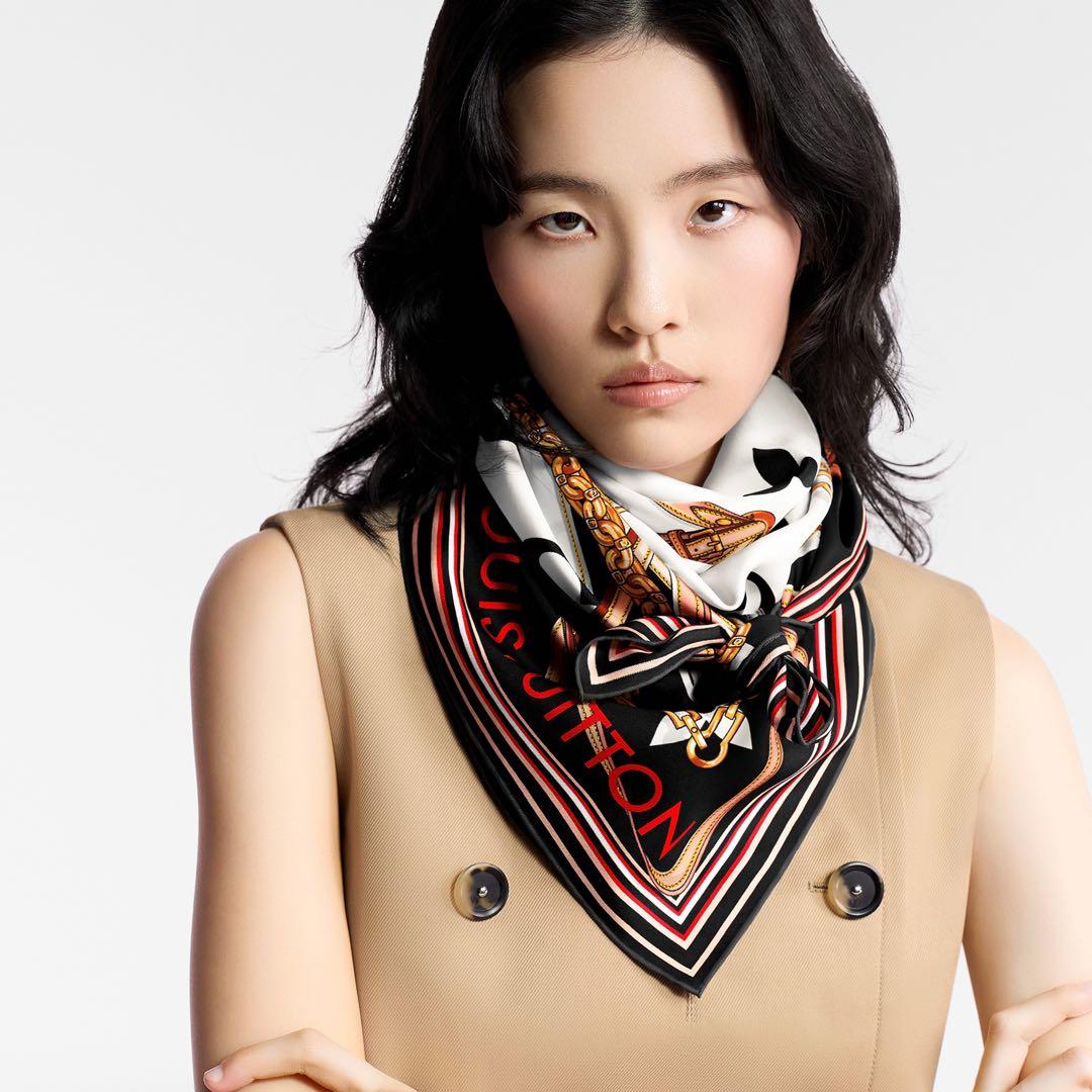 LOUIS VUITTON カレ90 アルティメット　モノグラム　スカーフ