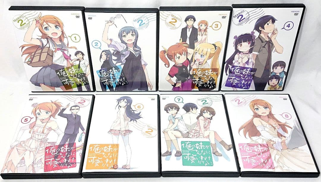 俺の妹がこんなに可愛いわけがない。 DVD【1期+2期】全16巻セット