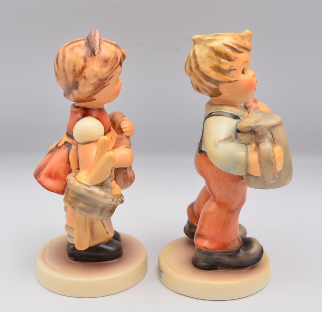 プレッツェルガール＆ボーイ　２体セット　★フンメル　ドイツ・ゲーベル　箱付き