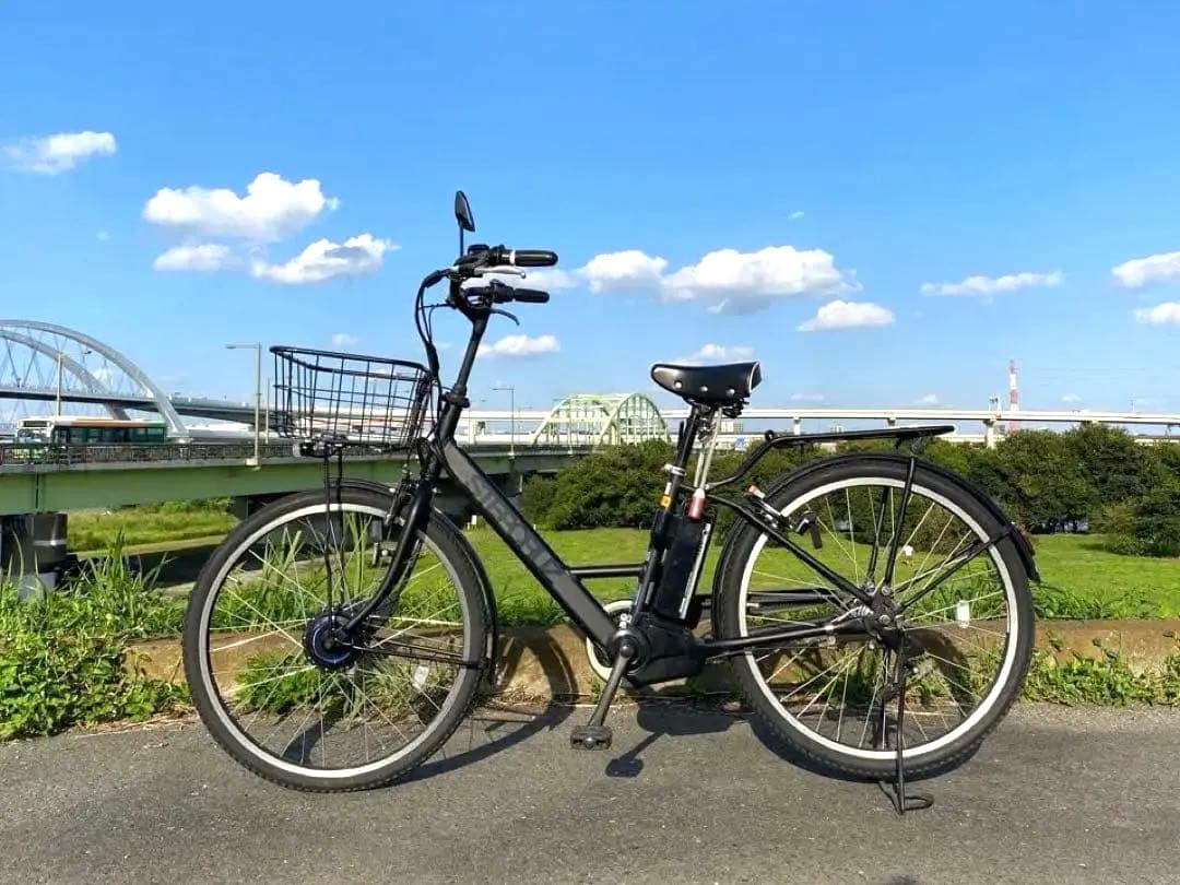 【最終セール‼️引取限定】2023年購入！ブリヂストン ステップクルーズe黒