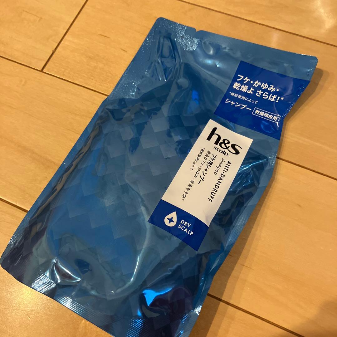 465【新品】h&s ドライスカルプ フケ用シャンプー 本体3個 つめかえ7個