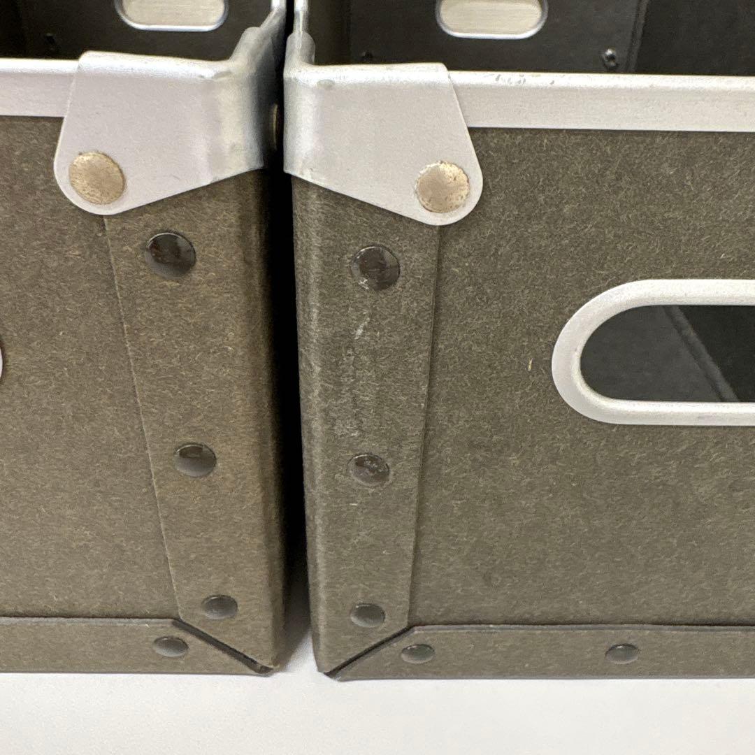 3個　無印良品　硬質パルプ　スタンドファイルボックス