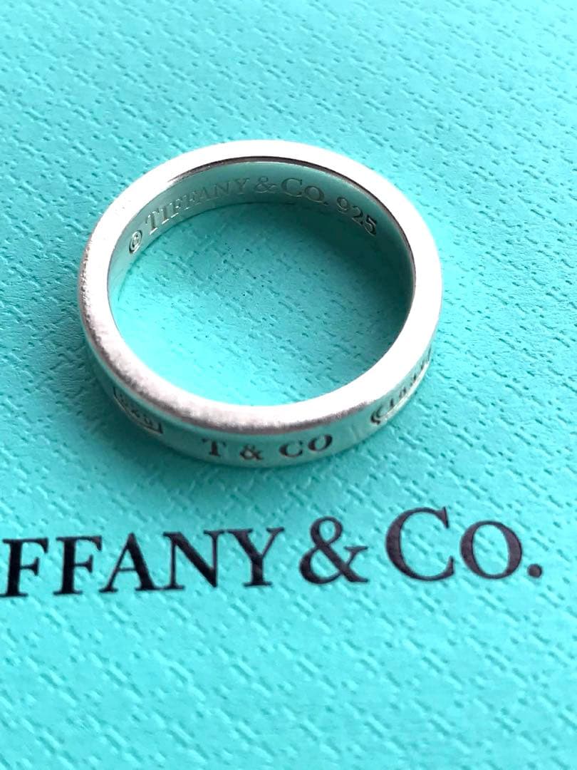 ティファニー Tiffany ナロー 1837リングSV925約13号