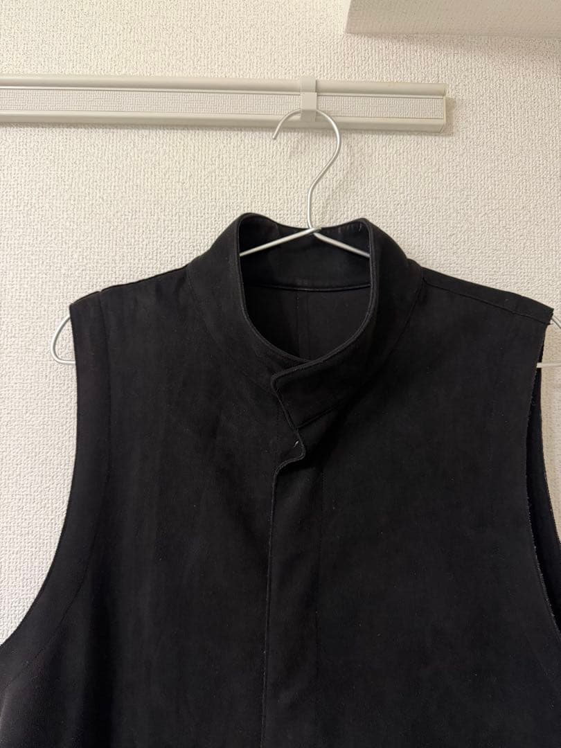 トップス ENOF/suede vest