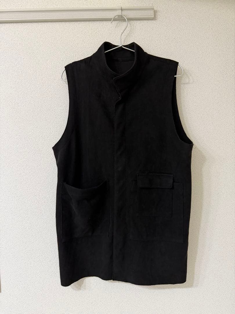 トップス ENOF/suede vest