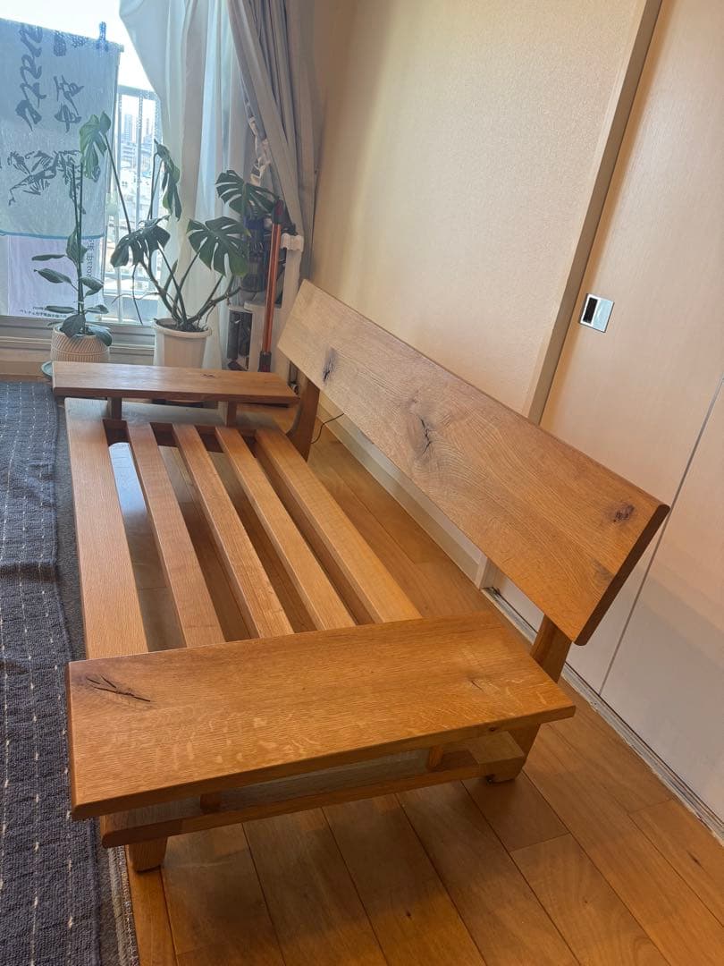 飛騨産業 森のことば ソファ 2人掛け ナラ 無垢材 HIDA 幅169cm