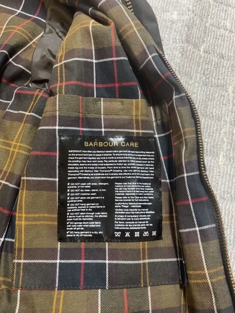 あ*田様 Barbour Ashby オリーブブラウン