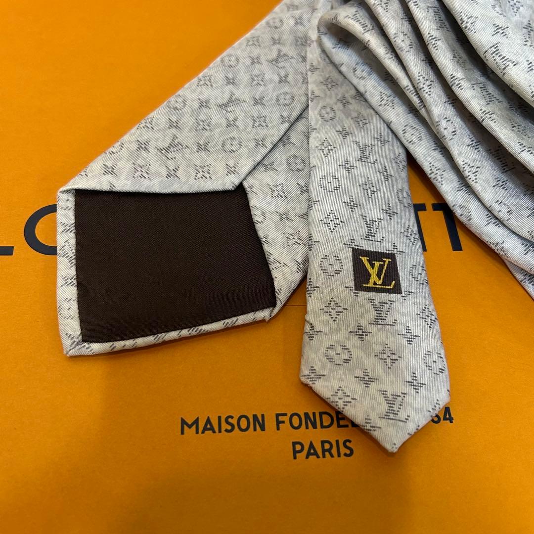 LOUIS VUITTON ルイヴィトン モノグラム ネクタイ 国内正規品
