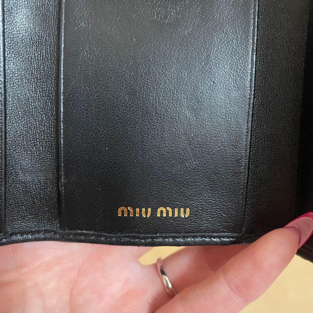 MIU MIU ブラック キーケース