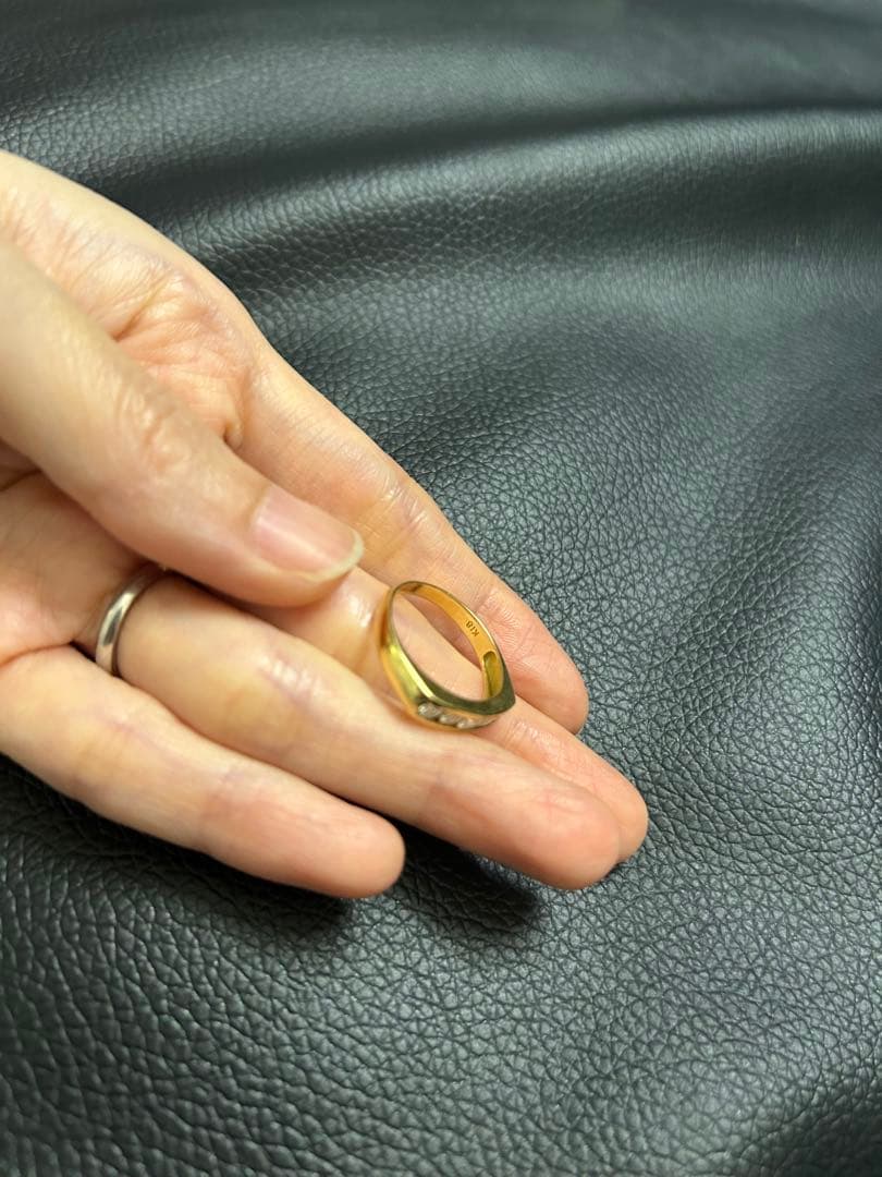 k18 0.5ct リング