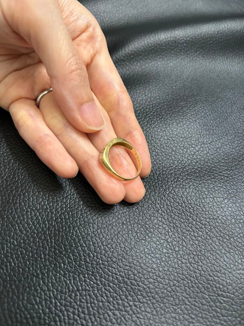 k18 0.5ct リング