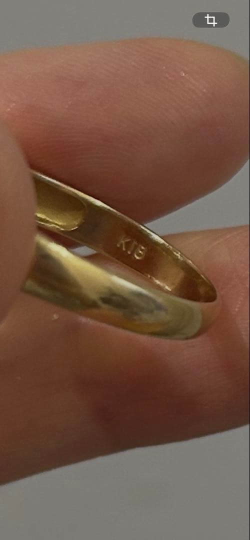 k18 0.5ct リング