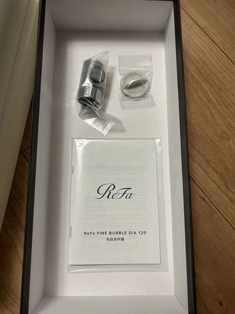 新品未使用　ReFa リファファインバブルダイア120 シルバー