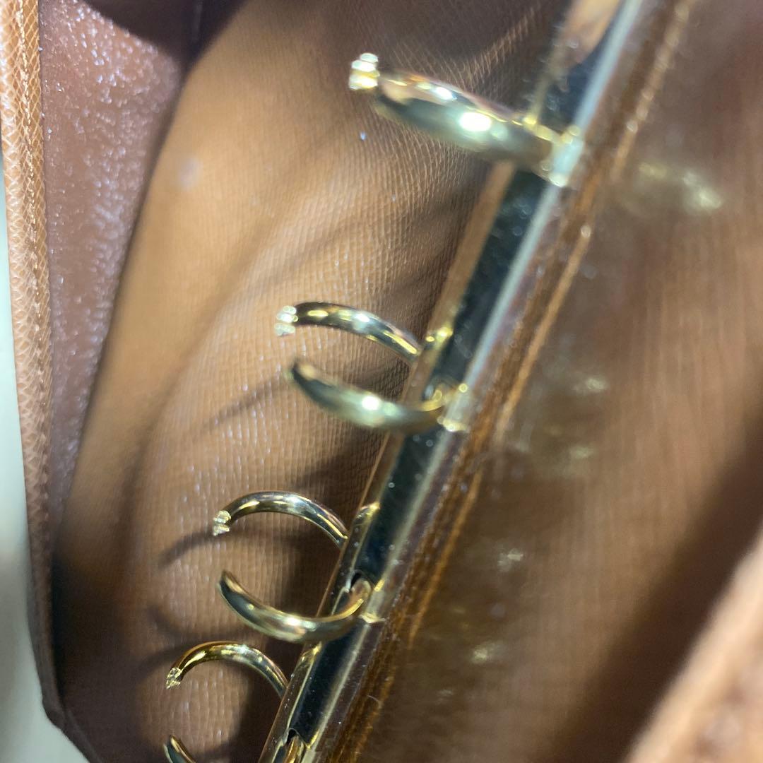 ルイヴィトン LOUIS VUITTON モノグラム スケジュール帳 ブラウン