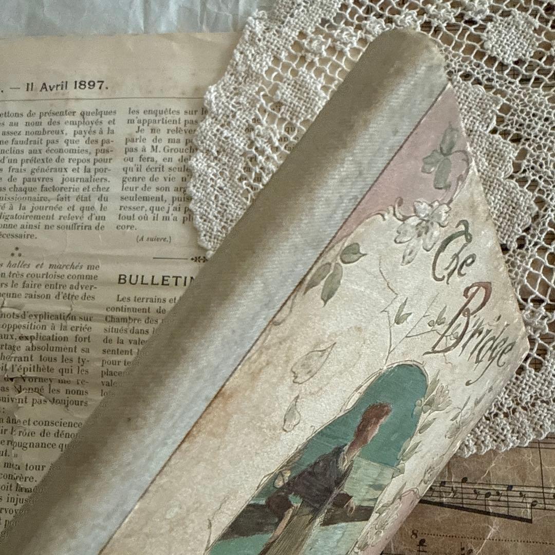 1890年アンティーク美しい画集アーネストニースター洋書ジャンクジャーナル古書
