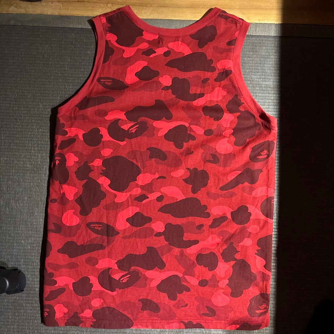 A Bathing Ape 迷彩タンクトップ L