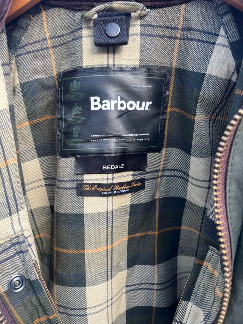 Barbour BEDALE オリーブグリーンジャケット