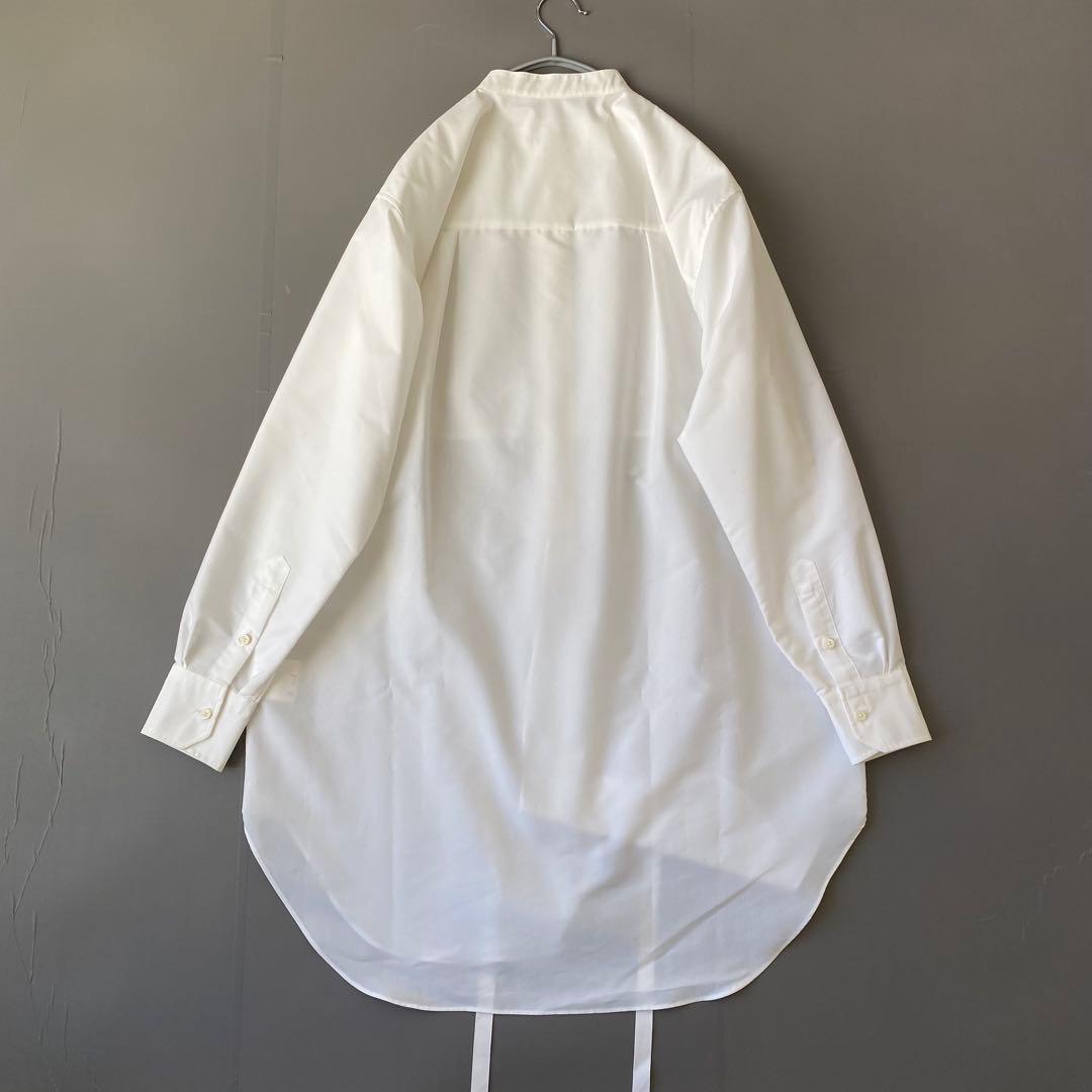 美品✨メゾンスペシャル　定価1.6万円　スタンドカラー　ロングシャツ　ブラウス