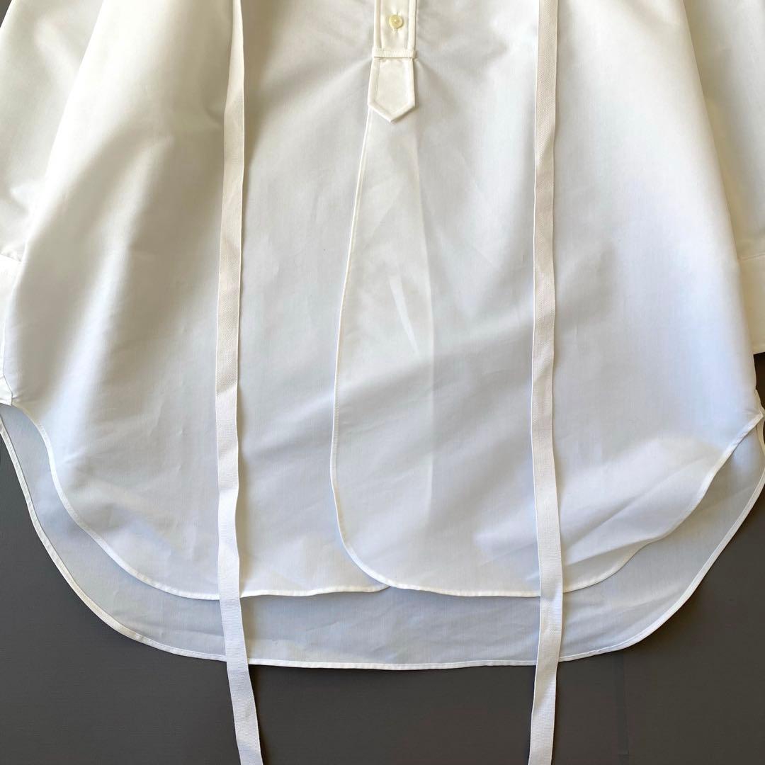 美品✨メゾンスペシャル　定価1.6万円　スタンドカラー　ロングシャツ　ブラウス