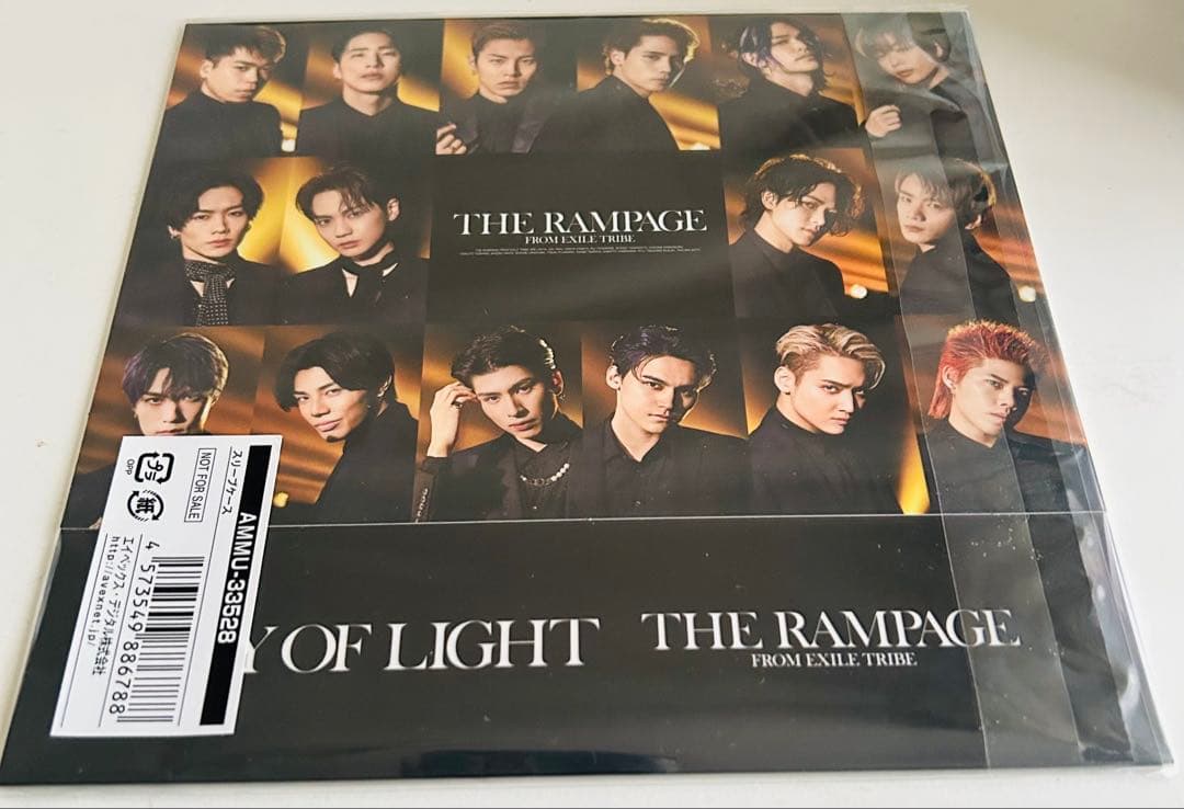 THE RAMPAGE RAY OF LIGHT 3CD+2DVDスリーブケース