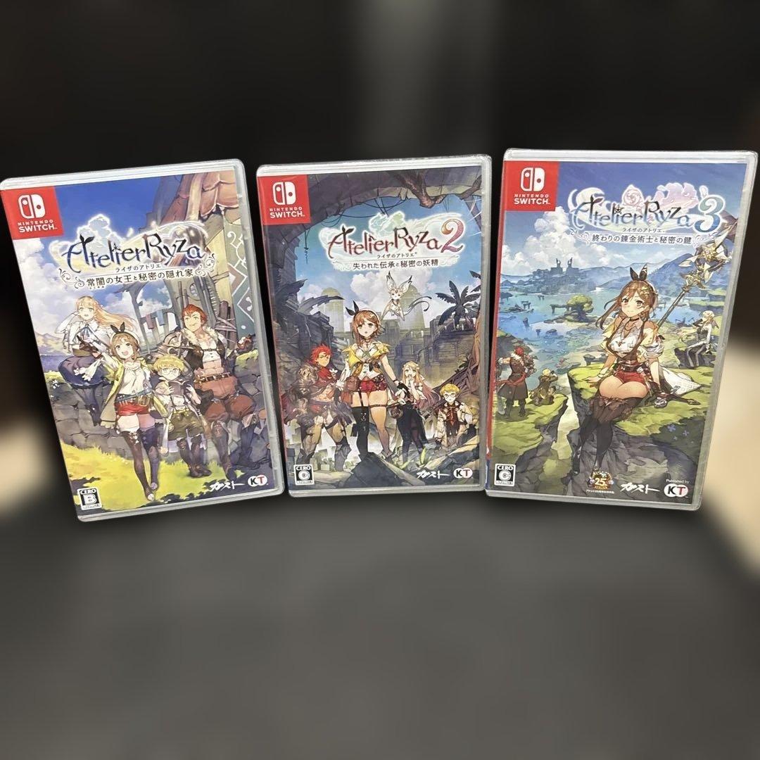 ライザのアトリエ1・2 限定ダブルパック Switch版➕3のソフト