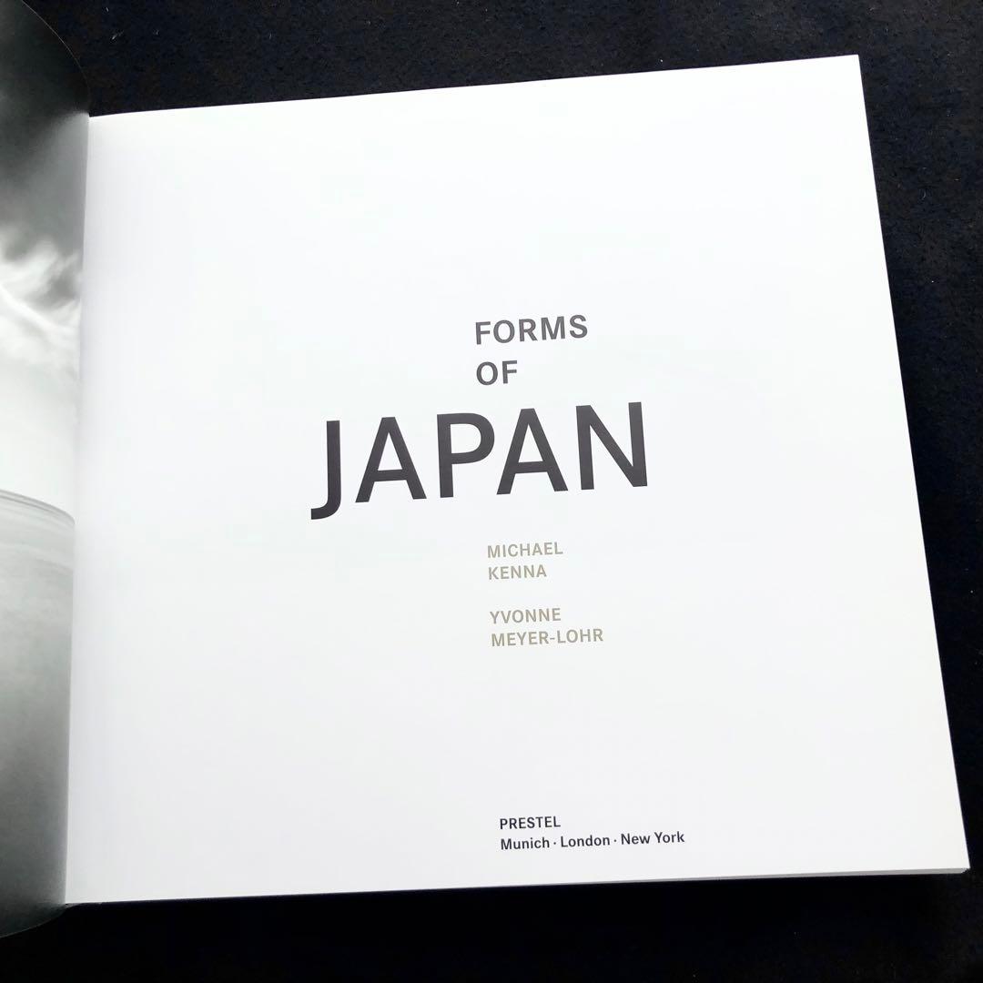 専用★マイケル・ケンナ 写真集「Forms Of JAPAN」2015年