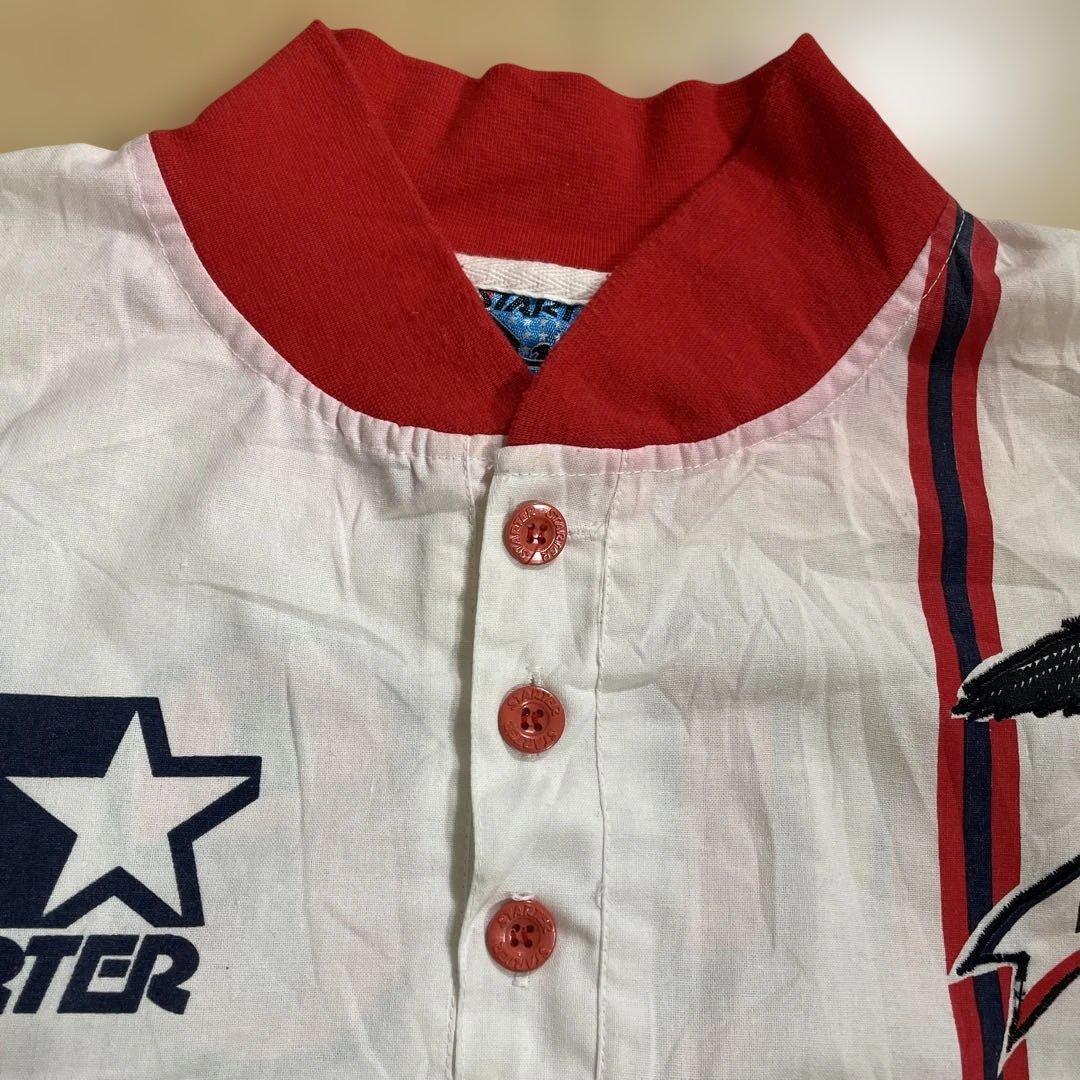 希少!! 80s〜 STARTER MLB エンゼルス 総柄 スタジアムシャツ